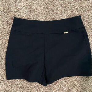 INC International Concepts Women's black and white pull on  Shorts